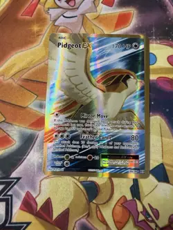 Pidgeot EX - 104/108 - Pokemon XY Evolutions Full Art Ultra Rare Card NM - Image 1