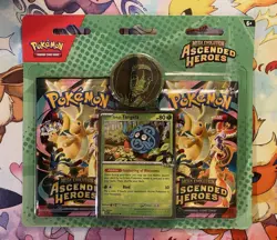 Pokemon TCG Ascended Heroes 2-Pack Blister | Erika’s Tangela Promo | New Sealed - Image 1
