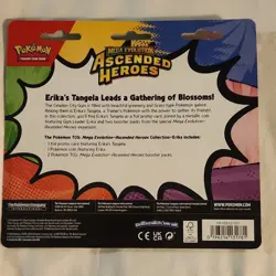 Pokemon TCG Ascended Heroes Erika's Tangela Promo & 2 Booster Packs - Image 2