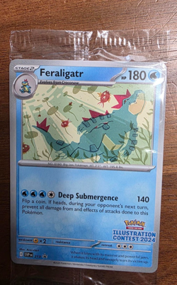 Pokemon Illustration Contest 2024, Promos Sealed SVP213, SVP214, SVP215 - Image 1