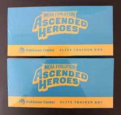 Ascended Heroes Pokemon Center Elite Trainer Box Sealed Lot Of 2 ETB - Image 5