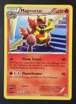 Pokemon MAGMORTAR 21/124 Rare Dragons Exalted - Near Mint 🍒 - Image 4