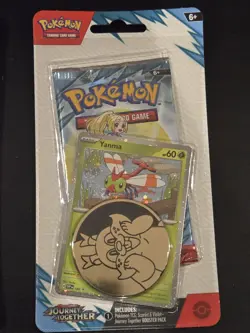 Pokemon TCG Journey Together Yanma & Scraggy Booster Blister Pack Lot Of 2 - Image 2