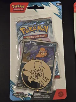 Pokemon TCG Journey Together Yanma & Scraggy Booster Blister Pack Lot Of 2 - Image 3
