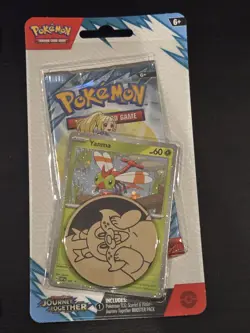 Pokemon TCG Journey Together Yanma & Scraggy Booster Blister Pack Lot Of 2 - Image 4