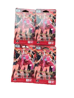 One Piece TCG Heroines Edition EB-03 Sleeved Booster Pack - X 4 packs English - Image 1