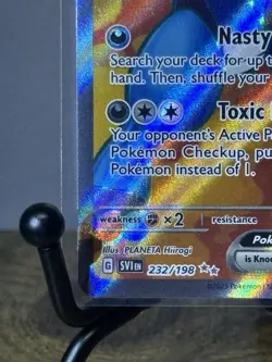 Pokemon TCG Toxicroak EX Scarlet & Violet Base Set Holo Ultra Rare Card 232/198 - Image 4
