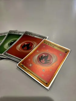 6 Holo Pokemon Basic Energy Card Lot NM/M For Collectors - Image 2