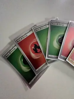 6 Holo Pokemon Basic Energy Card Lot NM/M For Collectors - Image 5