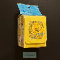 Pokemon Center Japan MIMOSA e Pikachu Card Sleeves + Deck Box ~ US SELLER - Image 4