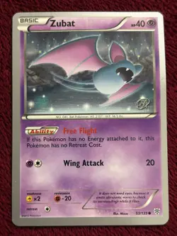 [NM] Zubat 53/135 World Championship 2015 Pokemon DNA GAMES TCG Card - Image 1