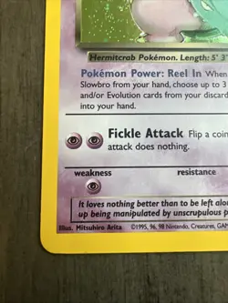 Dark Slowbro 12/82 Team Rocket Holo Pokemon Nice Swirl Vintage Collectable Card - Image 2
