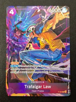 Trafalgar Law (Illustration Box Vol.6) PR One Piece Promotion Cards P-093 NM - Image 1