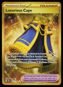 Luxurious Cape 265/182 Holo Secret Rare Paradox Rift Pokemon Card - Image 1