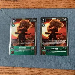 BT14-048 Leomon Digimon Card BT-14 Blast Ace X2 - Image 1