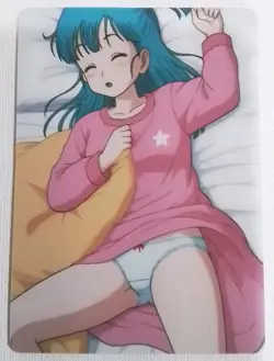 Dragon Ball Bulma Lewd Anime Doujin Waifu Double Sided Card AGC CCG - Image 1