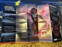 Quick Draw Commander Deck, Outlaws Thunder Junction, Complete Sleeved, MTG Magic - Image 5