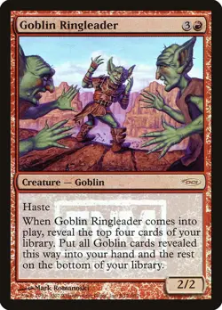 MTG Foil - Goblin Ringleader - 8 / NM / English - Image 1