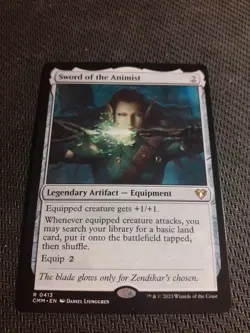 Sword of the Animist - Commander Masters (MTG) - Image 1