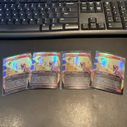 MTG - Belligerent Yearling Borderless - The Lost Caverns of Ixalan - NM FOIL - Image 1