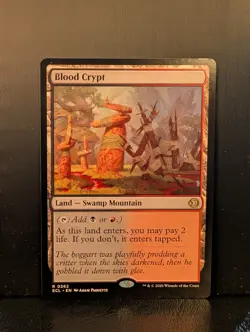 Lorwyn Eclipsed BLOOD CRYPT (Recent Pull, Brand New, Unplayed) - Image 1