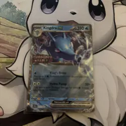 Pokemon TCG: Kingdra ex 012/064 shrouded fable stamped promo - Image 1