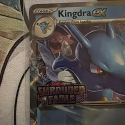 Pokemon TCG: Kingdra ex 012/064 shrouded fable stamped promo - Image 2