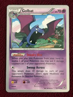 NM 2014 XY - Phantom Forces world championships 2015 Golbat Stage 1/Uncommon #32 - Image 1