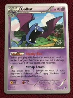 2014 XY - Phantom Forces world championships 2015 Golbat Stage 1/Uncommon #32 - Image 1