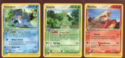 Blaziken Sceptile Swampert Rare Ex/NM 15 20/109 23/109 EX Ruby Sapphire Pokemon - Image 1