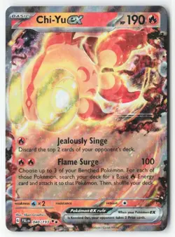 Chi-Yu ex 2023 Pokemon Paldea Evolved Double Rare #40 - Image 1