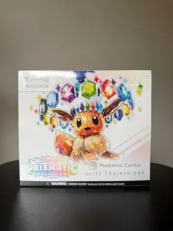 Pokemon Prismatic Evolutions Pokemon Center ETB - New & Sealed - Case Fresh - Image 1
