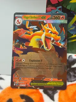 Mega Charizard Y Ex 022/217 Ascended Heroes Pokemon TCG MINT - PSA 10 QUALITY - Image 2