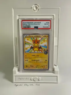 2014 Pokemon Mega Tokyo’s Pikachu – XY Promo #098 098/XY-P japanese PSA 8 - Image 3
