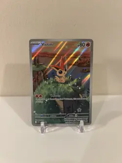 Pokemon Scarlet & Violet Promo Victini #208 Holo Standard Size English LP READ - Image 1