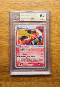 Pokemon Charizard Ex EX Fire Red & Leaf Green Holo Ultra Rare #105 BGS 9.5 - Image 1