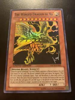 The Winged Dragon of Ra ORCS-ENSE2 Order of Chaos Limited Edition - Image 1