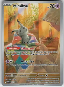 Mimikyu 075 Promo SV: Scarlet & Violet Promo Cards Pokemon - Image 1