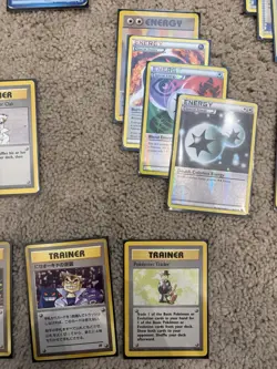Vintage Mid Era and Modern Pokemon Trainer Lot Pokemon Cards English & Japanese - Image 3