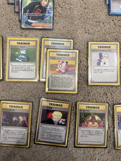 Vintage Mid Era and Modern Pokemon Trainer Lot Pokemon Cards English & Japanese - Image 4