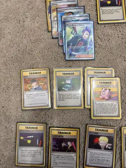 Vintage Mid Era and Modern Pokemon Trainer Lot Pokemon Cards English & Japanese - Image 5