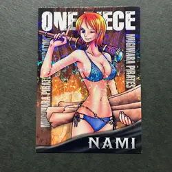 S3621 Super Rare Nami 29 HOLO Japanese One Piece Vintage Ensky Holo Card - Image 1