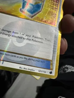 Pokemon TCG Holo Ultra Rare Gold Trainer Max Potion 121/116 Card - Image 5