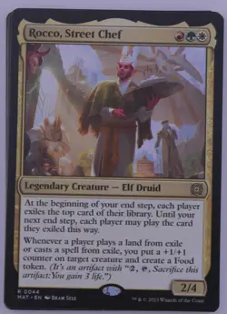 MTG Commander Starter Bundle – Rocco, Street Chef (15-Card Support Pack) - Image 5