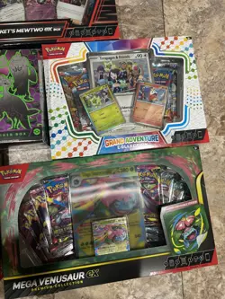 Pokemon Venusaur ex Premium Collection Boxes + Destined Rivals + Prismatic ETB - Image 2