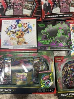 Pokemon Venusaur ex Premium Collection Boxes + Destined Rivals + Prismatic ETB - Image 3