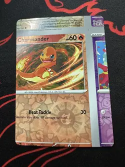 MISCUT ERROR Charmander - 026/197 - Common Pokemon Card - Near Mint - Image 1