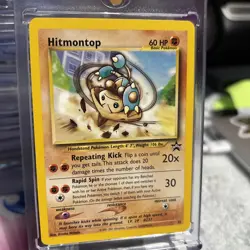 Hitmontop #37 - Black Star Promo Non-Holo Rare - 2001 Pokemon TCG - NM - Image 2