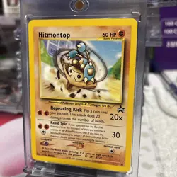 Hitmontop #37 - Black Star Promo Non-Holo Rare - 2001 Pokemon TCG - NM - Image 3