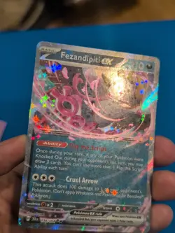 Fezandipity ex 038/064 Double Rare Pokemon TCG Card Shrouded Fable - Image 5